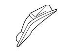 72497TG7A01 - Body: Corner Molding for Honda: Passport, Pilot, Ridgeline Image