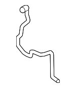 17127600836 - : 2010-2014 BMW - Upper Hose for BMW: 535i, 535i GT, 535i GT xDrive, 535i xDrive, 640i, 640i Gran Coupe, 640i xDrive, 640i xDrive Gran Coupe, 740i, 740Li, 740Li xDrive, ActiveHybrid 5, ActiveHybrid 7 Image