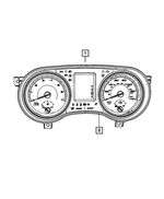 56046413AK - : Instrument Panel Cluster for Mopar Image