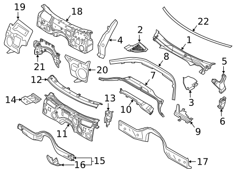 Cowl for 2024 BMW 330e #0