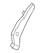 51717427858 - Body: Water Drain Panel for BMW: 230i, 230i xDrive, 330e, 330e xDrive, 330i, 330i xDrive, 430i, 430i Gran Coupe, 430i xDrive, 430i xDrive Gran Coupe, i4, M2, M240i, M240i xDrive, M3, M340i, M340i xDrive, M4, M440i, M440i Gran Coupe, M440i xDrive, M440i xDrive Gran Coupe Image