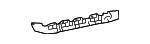 52576AQ010 - Body: Side Retainer for Toyota: Camry Image