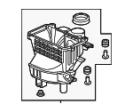 172015AAA00 - Engine: 2016-2021 Honda Civic - Case Set Air Cleaner for Honda: Civic Image