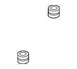 17212P2JJ00 - Engine: Air Cleaner Body Insulator for Honda: Accord, Civic, CR-V, HR-V, Insight, Odyssey, Passport, Pilot, Ridgeline Image