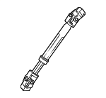 STCS12 - Steering: Motorcraftâ„¢ Lower Shaft for Ford Image