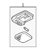 264106Z520 - Body: Overhead Lamp for INFINITI: QX4 Image