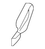 89666ZQ00B - Body: Hinge Cover for Nissan: Armada Image