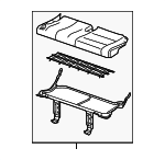 89350ZC31B - : Cushion Assembly for Nissan Image