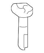 87603ZQ00A - Body: Headrest Guide for Nissan: Armada, LEAF, TITAN Image