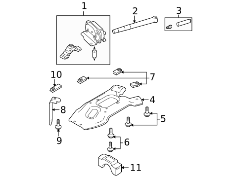 Carrier & Components for 2008 Ford F-250 Super Duty #0
