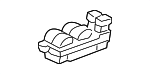 84040AC010 - Body: Window Switch for Toyota Image
