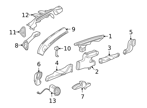 Ducts for 2011 Porsche Boxster #0