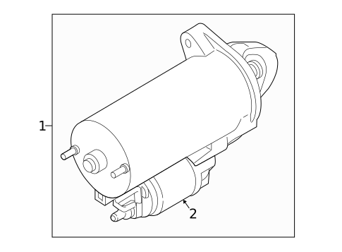 Starter & Related Components for 2014 BMW ActiveHybrid 5 #0