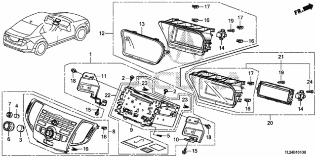Audio Unit for 2009 Acura TSX #0
