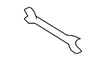N0300574 - Body: Wrench for Volkswagen: Beetle, Golf, Golf R, GTI, Jetta, Passat, Phaeton, R32, Rabbit, Touareg Image