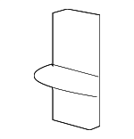 11609385 - Body: Bumper Cover Nut for GM Image