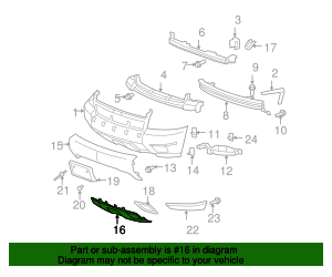 2007-2014 Chevrolet Front Bumper Skid Plate 15946158 | Shop Matick ...