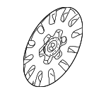 36131094780 - Suspension: Wheel Cover for BMW: 323Ci, 323i, 325i, 325xi, 328Ci, 328i, 330i, 330xi Image