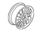 36111095341 - Suspension: Wheel, Alloy for BMW: 323Ci, 323i, 325i, 325xi, 328Ci, 328i, 330i, 330xi Image