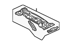 66530SL0300ZZ - Body: Package Tray for Acura: NSX Image