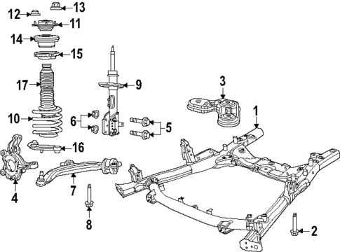 Suspension Components for 2022 Chrysler Pacifica #0