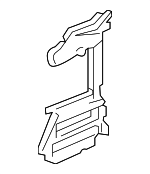 71106T5RA00 - Body: Side Duct for Honda: Fit Image