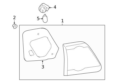 Backup Lamps for 2013 Toyota Corolla #0
