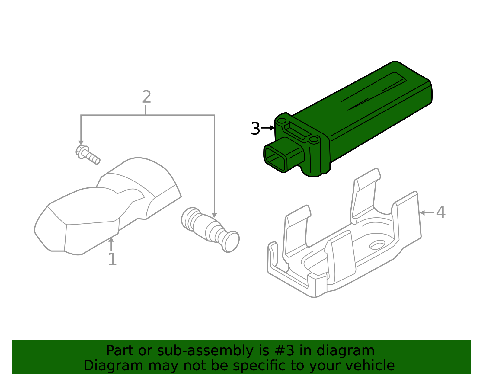 36106881474 - 2011-2019 BMW TPS Control Module (36-10-6-881-474