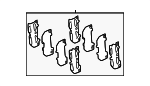 494504080 - Brakes: Brake Pads Shim for Toyota Image