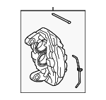 4773004120 - : Disc Brake Caliper for Toyota Image