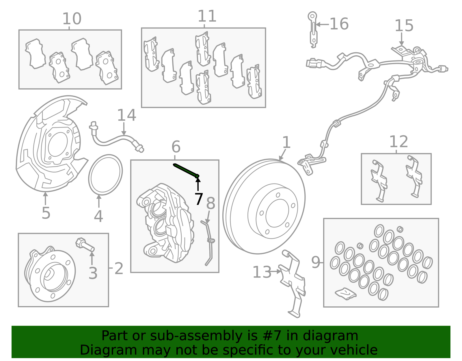90240-06158 - 1985-2024 Toyota - Disc Brake Caliper Pin | Toyota Parts ...