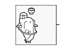 1647031200 - Cooling System: Reservoir Tank for Lexus: LC500h, LS500h Image