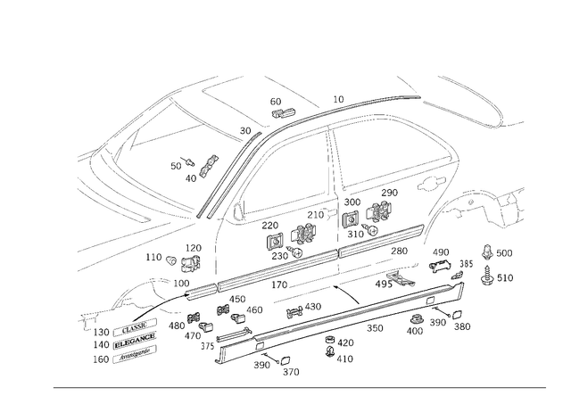 29883981 - Covering and Lining: Snap Fastener for Mercedes-Benz Image