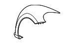 5C5821305C - Body: Fender for Volkswagen: Beetle Image