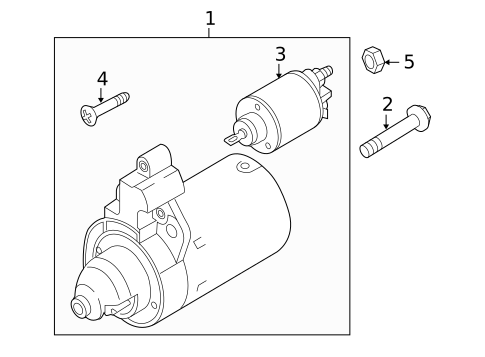 Starter for 2010 Audi Q5 #0