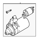 79911021G - : Starter for Audi: A4 Quattro, A5 Quattro, A6 Quattro, A7 Quattro, A8 Quattro, Q5, Q7, RS5, RS7, S4, S5, S6, S7, S8 Image