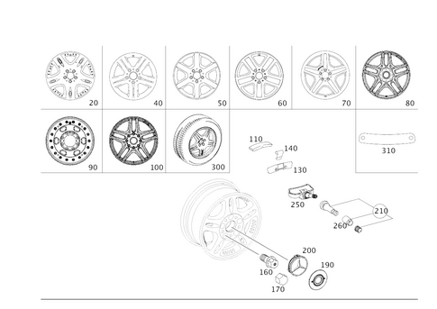 Wheels for 2018 Mercedes-Benz G550 4x4 #0