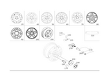 4634005301 - : Wheel Disk for Mercedes-Benz Image
