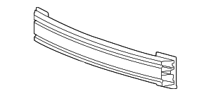 2012-2020 Chevrolet Sonic Front Bumper Upper Impact Bar 96878591 GM ...