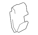 31402039 - Body: Belt Molding Clip for Volvo Image