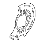 51755C5000 - : Splash Shield for Kia: Sorento Image