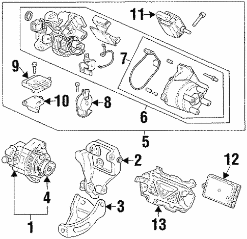 パーツ Why Why WhyHonda ODYSSEY Engine for 1996 Honda Odyssey | OEM Parts Online