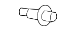 MR533347 - Body: Quarter Glass Clip for Mitsubishi Image