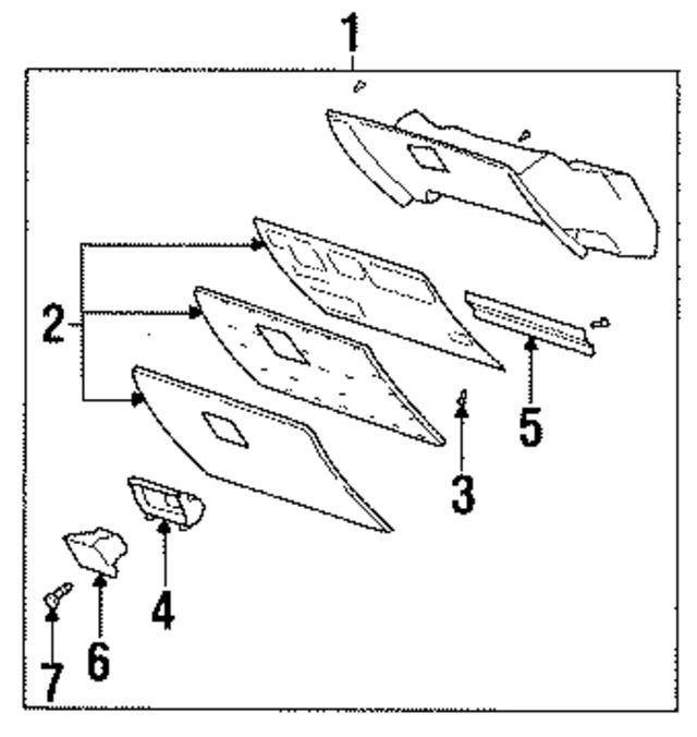 F8AZ5406072AAA - : Glove Box Latch for Ford Image