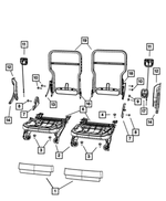 YM821J3AA - : Seat Release Handle for Mopar Image