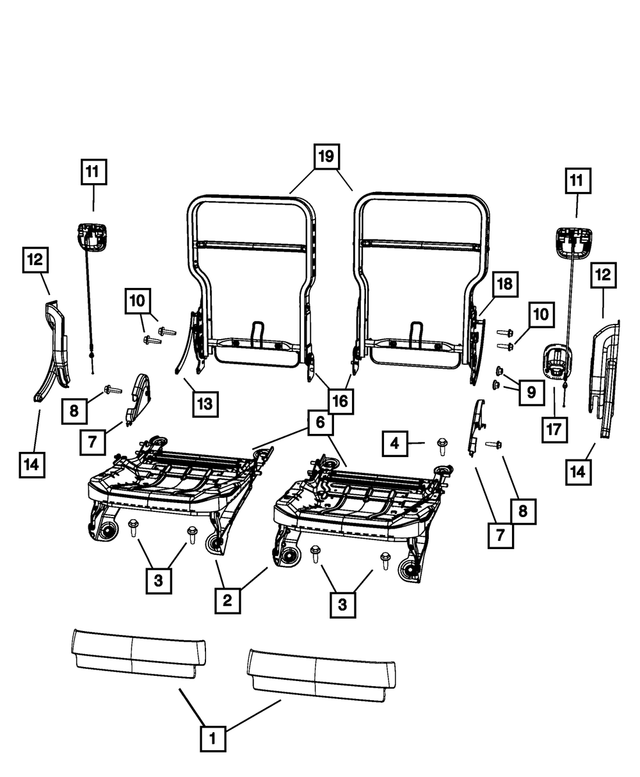 5010302AC - : Pan Head Screw for Mopar Image