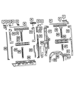 68167517AA - : Side Panel Reinforcement for Mopar Image