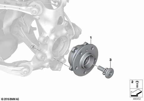 Wheel Bearing for 2014 BMW i8 #0