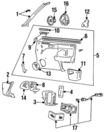 9632328010 - : Housing for Hyundai: Elantra Image