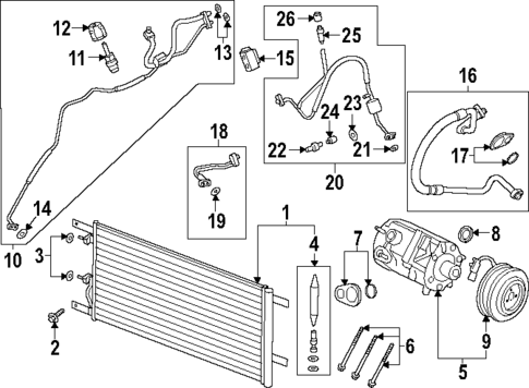 Switches & Sensors for 2024 Ford F-350 Super Duty #1